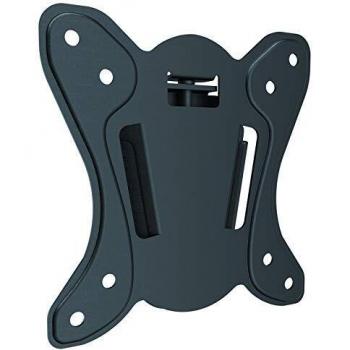 Soporte de pared para monitor LCD/TV, compatible hasta 27, color negro, capacidad de carga hasta 20 kg