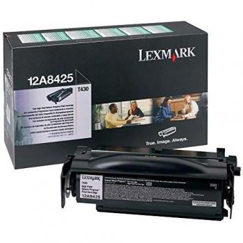 Lexmark Original 12A8425 High Capacity Black Toner - Return Programme