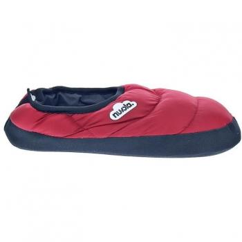 Pantuflas Nuvola Classic Red para Mujer Unisex con Suela de Goma Cerradas