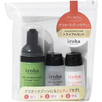NORIGA iroha INTIMATE CARE Trial Set 120g Delicate Zone Cleaner Soap