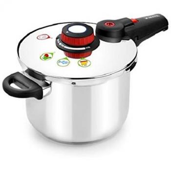Olla a Presión MONIX Selecta 9 litros 24 cm súper rápida Ref: M790004 inox