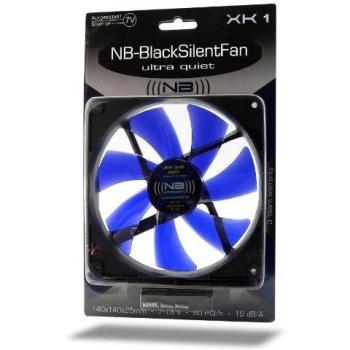 Ventilador PC BlackSilentFan XK-1 - 140x140x25mm - 3Pin - 60m³/h