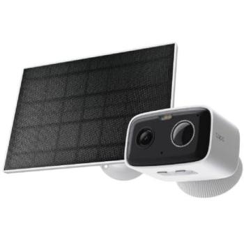 Cámara de Vigilancia IP Exterior TP-Link Tapo TC80 Full HD 1080p con Panel Solar y Montaje Techo/Pared/Poste IP65
