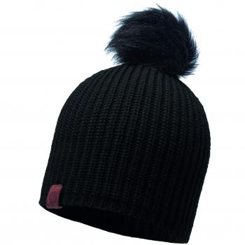 Buff Adalwolf Tricot Gorro, Unisex Adulto, Negro, Talla Única
