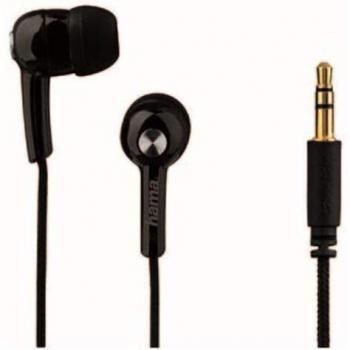 Hama 4Phone Dentro de oído Binaural Alámbrico Negro - Auriculares