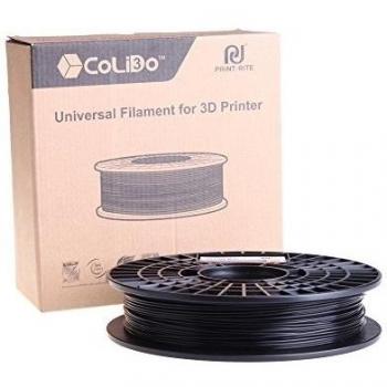 Colido COL3D-LFD004B 3D-Gold Filamento PLA, 1.75 mm, 0.5 kg, Negro