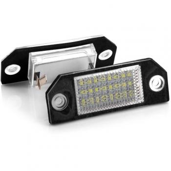 KATUR Car LED Número de Licencia de la Placa de luz de la lámpara 6W 12V 24 LED para F ORD Focus 2 C-MAX