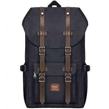 KAUKKO Ep5 Mochila tipo casual, 47 centimeters, Negro