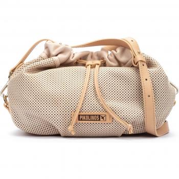 Bolso Pikolinos Ciudadela WHA-769 Melocotón - Bandolera de piel, estilo elegante y femenino