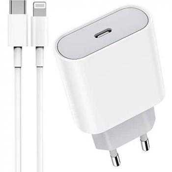 Sakahyro 25W USB C Rapido Cargador con 2M Cable for iPhone 14/14 Pro/14 Pro Max/14 Plus/13/12/11/XS/XS