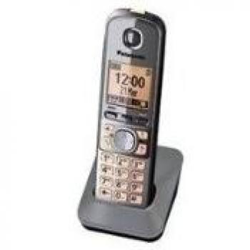 Panasonic KX-TGA671EXM - Teléfono inalambrico supletorio, color gris