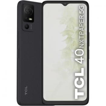 TCL 40 NXTPAPER 5G - Smartphone de última generación con pantalla de 6.78, cámara principal de 50MP, cámara selfie de 32MP, batería de larga duración y sistema operativo Android 13 en color negro
