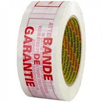3M Ruban adhésif Bande de Garantie 50mm x 100m