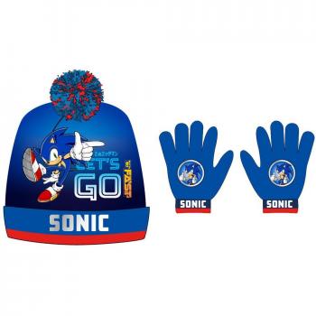 Set Gorro y Guantes Sonic the Hedgehog con Diseño Exclusivo