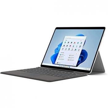 Microsoft Surface Pro X - Ordenador Portátil de 13, WiFi, Microsoft SQ1, 8 GB RAM, 128 GB SSD, Windows 11 Home, Platino, E4K-00005