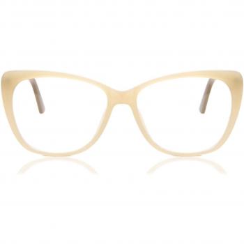 Cat Eye Full Rim Plastic Women’s Prescription Glasses - Brown - Size 54 - Blue Light Block Available - SmartBuy Collection