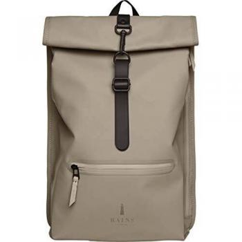 Rains Rolltop Rucksack Taupe