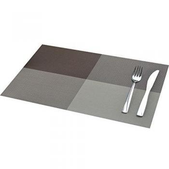Mantel, mantel antimanchas, iNeibo, manteles individuales, salvamanteles, salvamanteles individuales, utensilios cocina, juego de 4 manteles antideslizantes de pvc para tu cocina