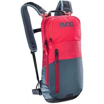 Evoc City Commuter-Mochila de hidratación, 6 L, color rojo y Gris