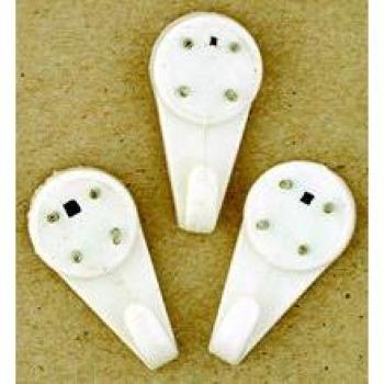Wall Hooks- Medium. Pack of 3