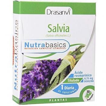 SALVIA 30 CAPSULAS NUTRABASICS DRASANVI