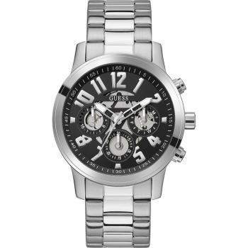 Guess Parker Silver Men's Watch 44mm 5ATM