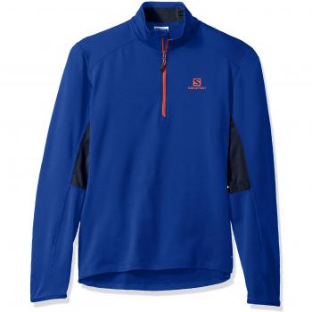 Salomon Discovery Active Hz M - Sudadera para hombre, color azul, talla M