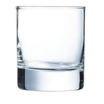 Vaso Bajo Profesional de Vidrio 20 cl Isla - Set de 6 con Embalaje Reforzado para Venta Online