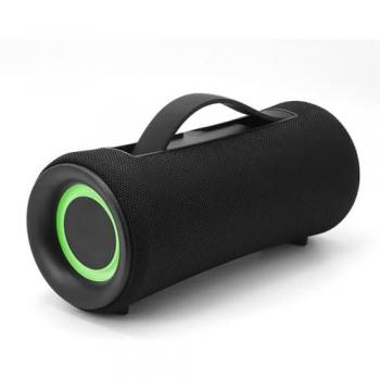 Altavoz Bluetooth Portátil Gembird SPK-BT-LED-04 Negro 10 W con LED