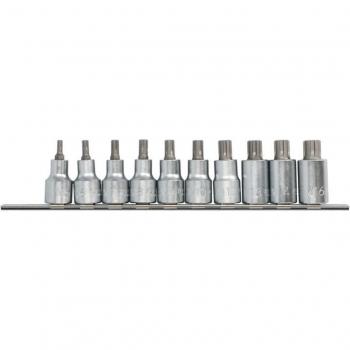 Juego de llaves de vaso TOPTUL 1/2 GAAG1002, 10 uds. (M5, M6, M7, M8, M9, M10, M12, M13, M14