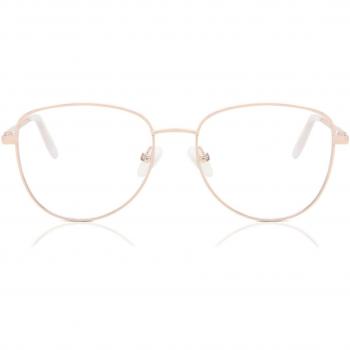 Butterfly Montuta completa Metálico Rose-Dorados Armazones para Hombre - Gafas Recetadas Anti-Azules - SmartBuy Collection