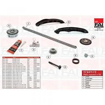 Fai autoparts - Tck87vvt maletín con juego de cadena
