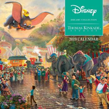 Thomas Kinkade: The Disney Dreams Collection 2019 Mini Wall Calendar