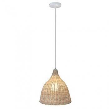 Lámpara Colgante Luzon de Ratán 1xE27 de 40cm - Estilo Natural