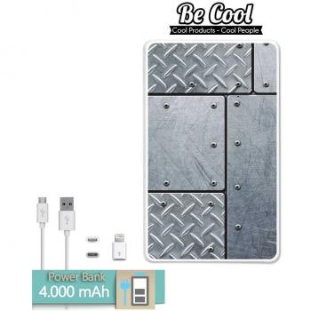 Becool® - Batería Externa Power Bank 4000 mah + Gratis 1 cable USB-MicroUsb