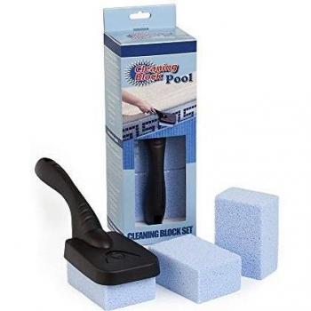 SET 3 CLEANING BLOCK PISCINA CON MANGO Y SOLAPA INDIVIDUAL