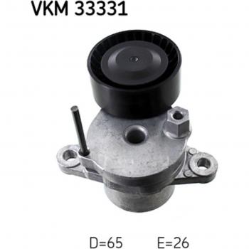 Tensor de correa trapezoidal y polea tensora, correa poli V SKF VKM 33331