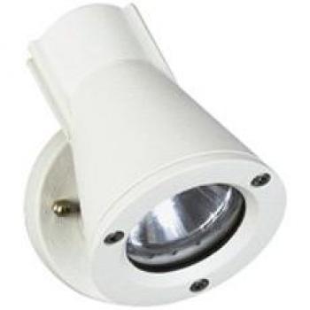 Foco de pared exterior 639, blanco, giratorio y orientable