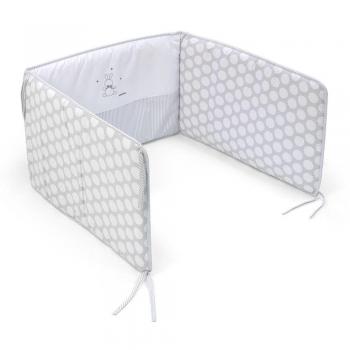 Cambrass Ter - Protector de cuna, 60 x 40 cm, color gris