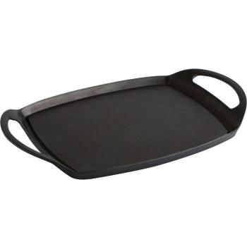 Quid Basic Cast - Asador con asas, 36 x 23 cm