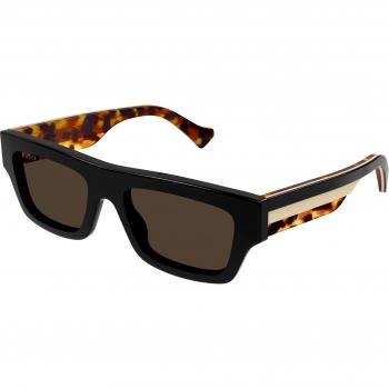 Gucci GG1301S Col. 003 Sunglasses for Men - Square Black, Size: ONE SIZE