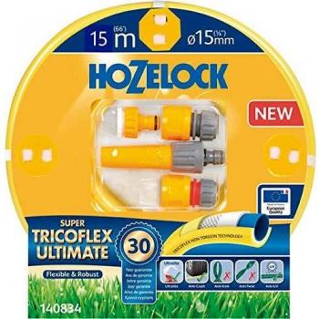 Hozelock Kit Súper Tricoflex Ultimate Ø15mm 15m 15 mm, Standard