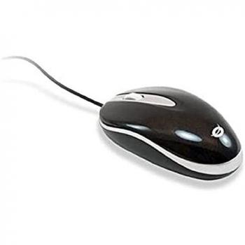 Conceptronic CLLMEASY - Ratón óptico con Cable, Color Negro