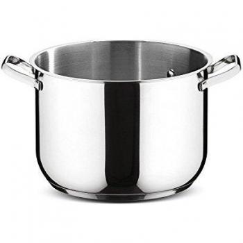 Cacerola Lagostina Sfiziosa de Acero Inoxidable con 2 Asas, Ø 24 cm