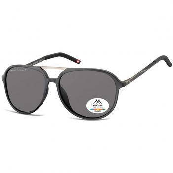 Montana MP8 Polarized Men's Sunglasses Black 58mm
