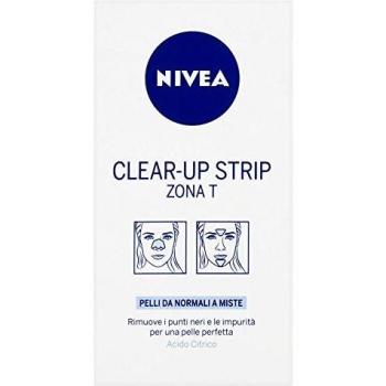 Nivea Clear-Up Tiras de Limpieza Profunda con Ácido Cítrico para Piel Normal/Mixta