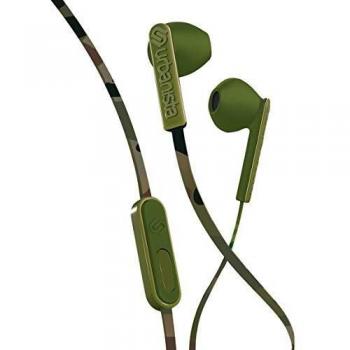 Auriculares Urbanista San Francisco [Auriculares DINÁMICOS], Gestión de Llamadas con micrófono, Entrada estéreo de 3,5 mm – Green Camo