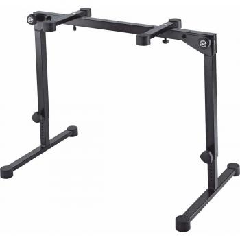 K&M Omega Pro 18820 Black Keyboard Stand - Adjustable, Sturdy Design