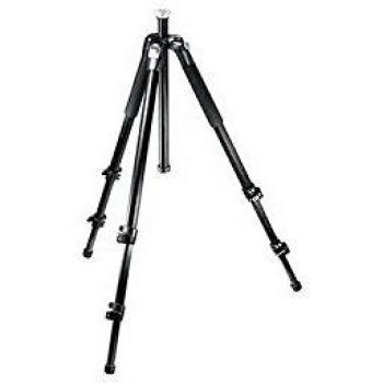 Manfrotto 190CXV3 190 Series Sección 3 Fibra de carbono trípode con calentadores de la pierna y la columna Centro Ajustable