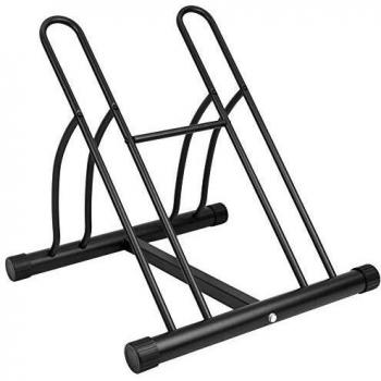 PrimeMatik - Soporte para aparcar Bicicletas en Suelo Aparcamiento para 2 bicis